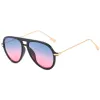 Black Frame/Blue+Pink