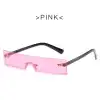 Black Frame-Pink Lens