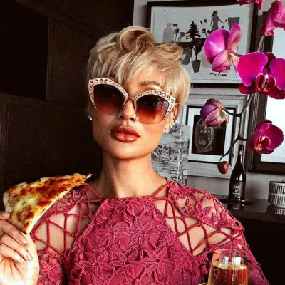 Rhinestones Decoration Sun-Shading Sunglasses