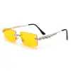 Silver-Yellow