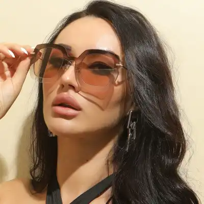 Fashion Big Frame Design Sunglasses