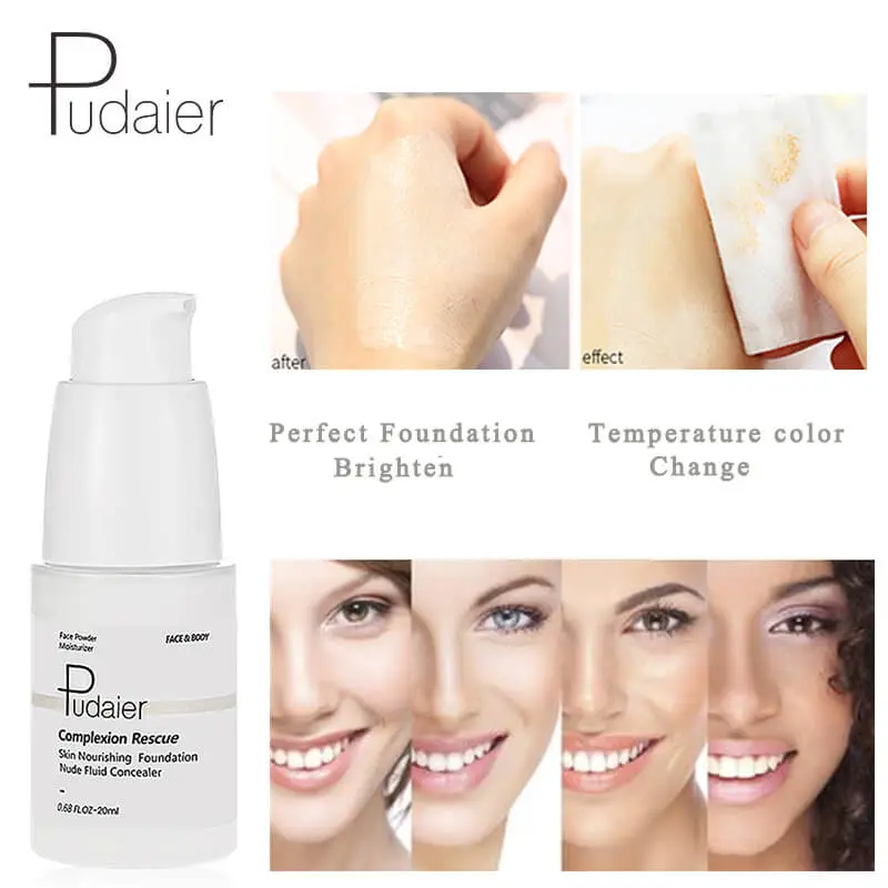 Foundation Cream Brighten Skin Makeup Liquid Foundation