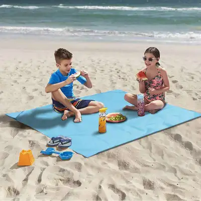 140*200cm Outdoor Beach Foldable Moisture-proof Waterproof Picnic Mat