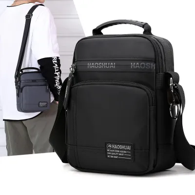 Men Multifunction Sporty Multi Pocket Design Large Capacity Backpack