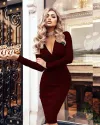 Dark Wine Red