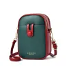 Burgundy With Dark Green