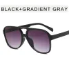 Bright Black Frame Double Gray