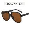Bright Black Frame Tea Slices