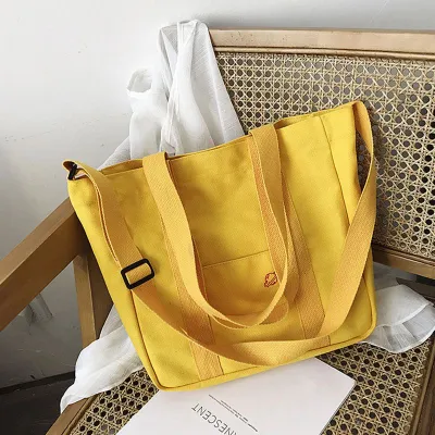 New Casual Large Capacity Canvas Handle Bag
