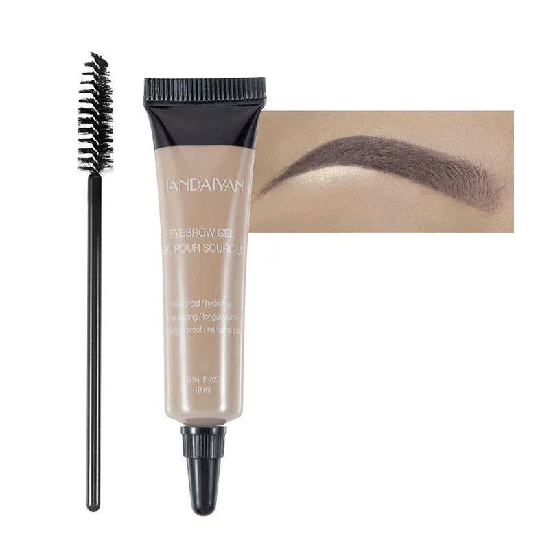 Hot Sale Women Lasting Waterproof 6 Colors Liquid Brow Pomade