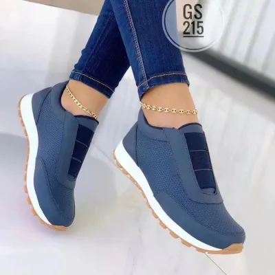 Women Fashion Plus Size Hollow Breathable Sneakers