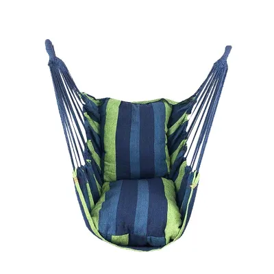 130*100CM Colorful Canvas Swing Hammock With Pillow