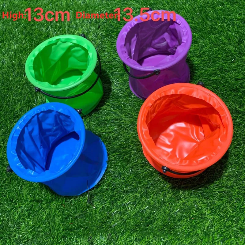 13*13.5cm Bright Color Folding Bucket