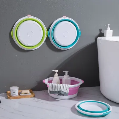 22.5*8cm Portable Thickened Folding Basin