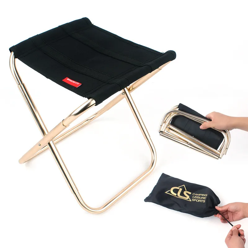 Outdoor Portable Aluminum Folding Stool