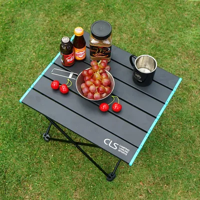 Outdoor Camping Portable Folding Aluminum Table