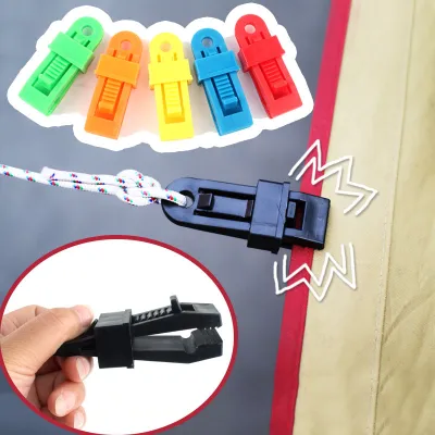 Sunshade Windproof Fixed Buckle Plastic Tent Clip