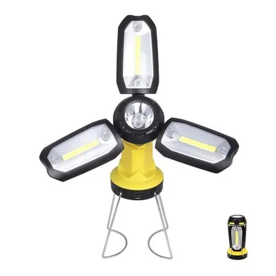 Camping Multi-function LED Light COB Flashlight Hook Overhaul Work Light