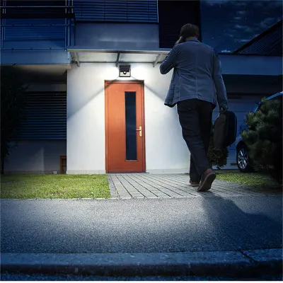 Solar 40LED Human Induction Outdoor Waterproof Lamp