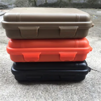 165*105*50mm Outdoor Waterproof Sealed Plastic SOS Storage Box