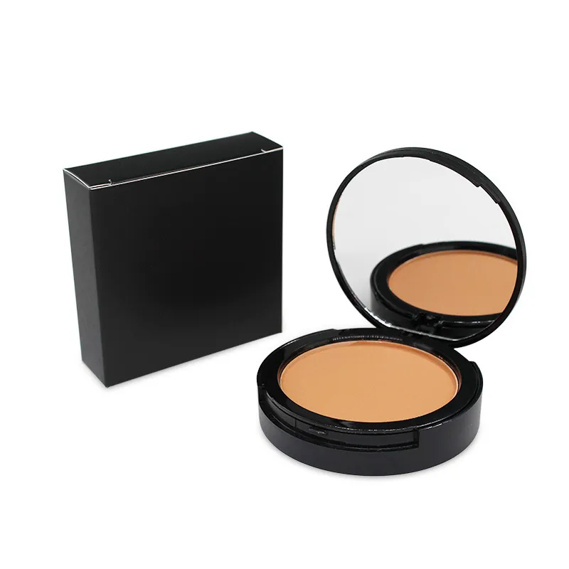 Monochromatic Concealer Delicate Mirrored Matte Powder Puff Customized