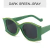 Dark Green Frame Gray