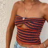 Royal Blue +Orange Stripes