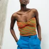 Orange+ Green Stripes