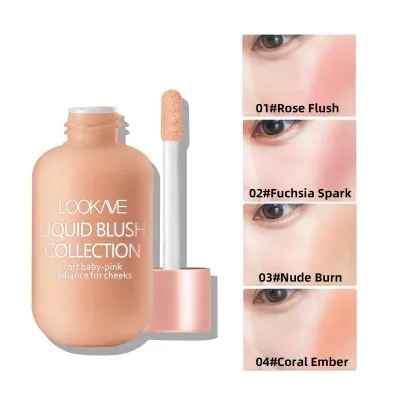 Women Makeup Cute Milk Bottle Liquid Blush