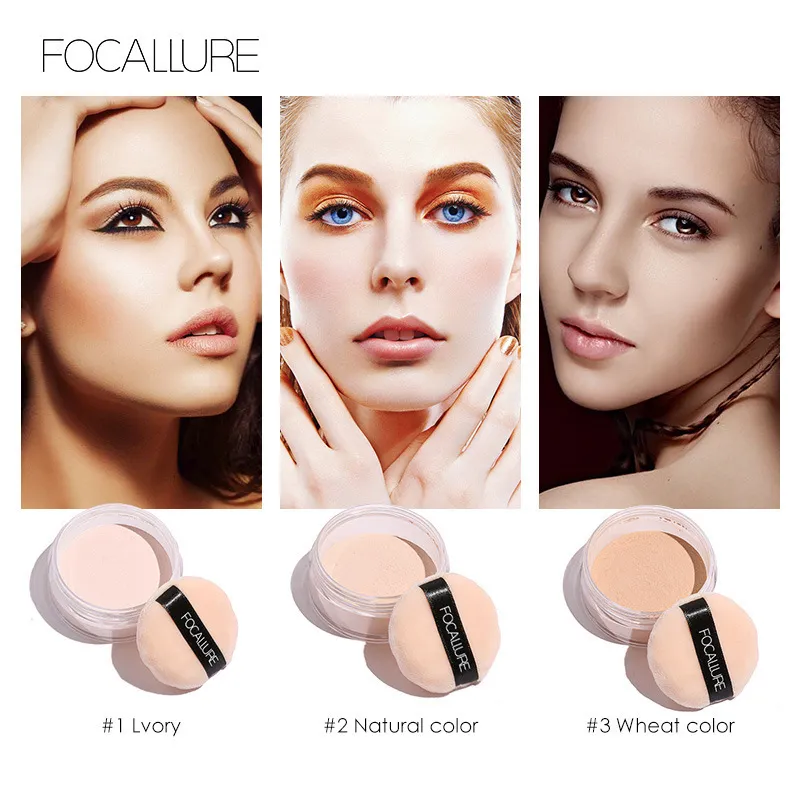 Women Long-Lasting Brightening Translucent Waterproof Makeup-Proof Setting Powder