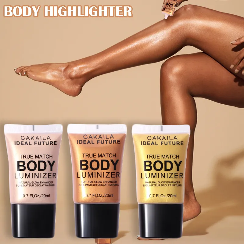 Body Face Liquid High Gloss Gel Wheat Complexion Brighten Waterproof Shimmer Body Facial Highlighter Luminizer