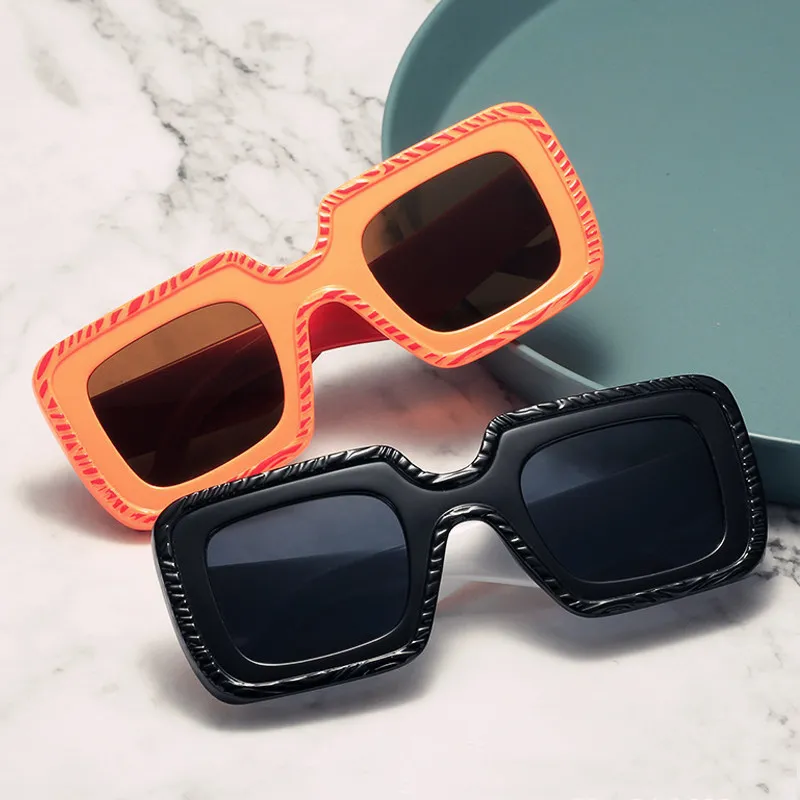 Women Summer Basic Candy Color Small Square Frame Sunglasses