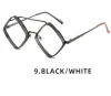 Black White