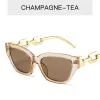 Champagne Frame Tea Slices