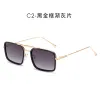 Gold Frame Gradient Gray Sheet