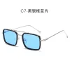 Silver Frame Blue Film