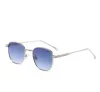Silver Frame - Gradual Blue