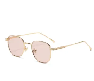 Women Fashion Metal Slim Frame Sunglasses