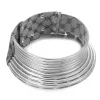 Cloth Label Silver