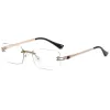 C7 Gold Frame White