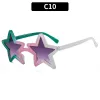 C10- Green Pink Gray Frame Double Gray Film
