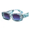 C5 Blue Flower Frame Dusty Blue Film