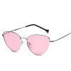 Silver Frame Transparent Pink
