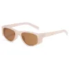C03 Transparent Pink Frame Whole Tea