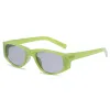 C05 Green Frame Through Gray
