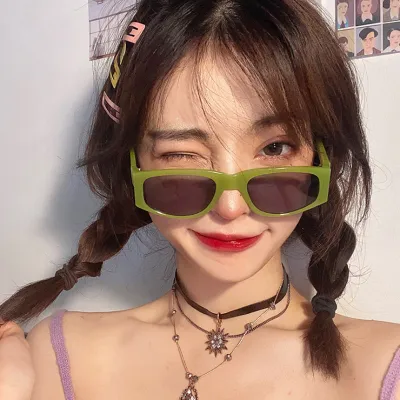 Women Fashion Small Frame Jelly Sunglasses