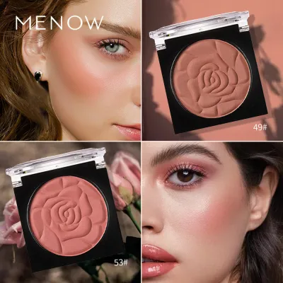Wholesale Multicolor Optional Floral Pattern Matte Pearlescent Blusher