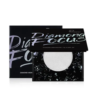 Facial Contour Golden Bronzer Glitter Highlighting Powder