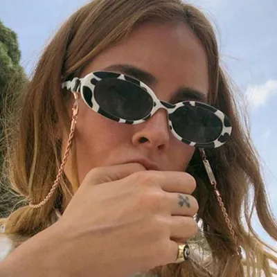 Unisex Small Retro Irregular Shape Outdoor Sunglasses